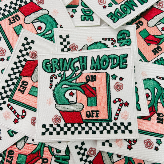 Grinch Mode Patch, 3"