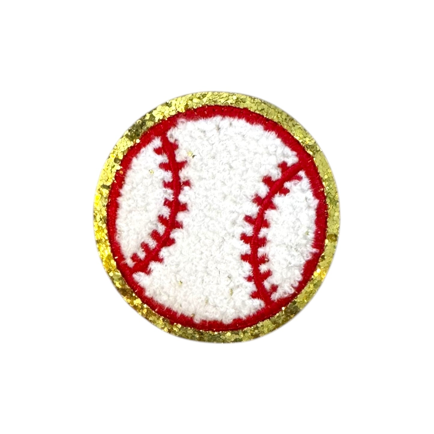 Chenille Sports Variety Patches- 2.5"