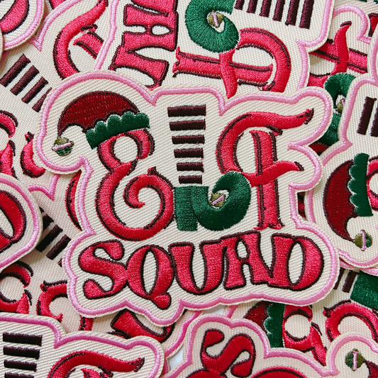 Elf Squad in Pink Patch, 3"