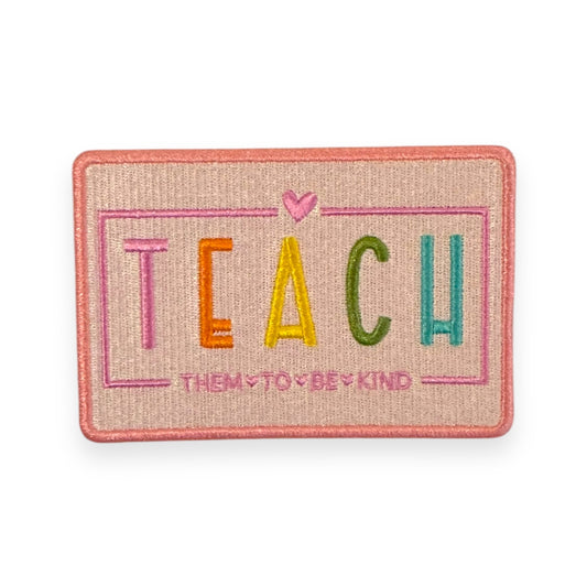 Preppy TEACH, Statement Patch