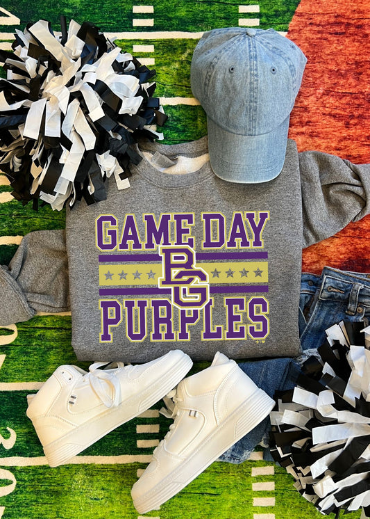 *Pre-Order* Purples Game Day Stars Align HS Sweatshirt