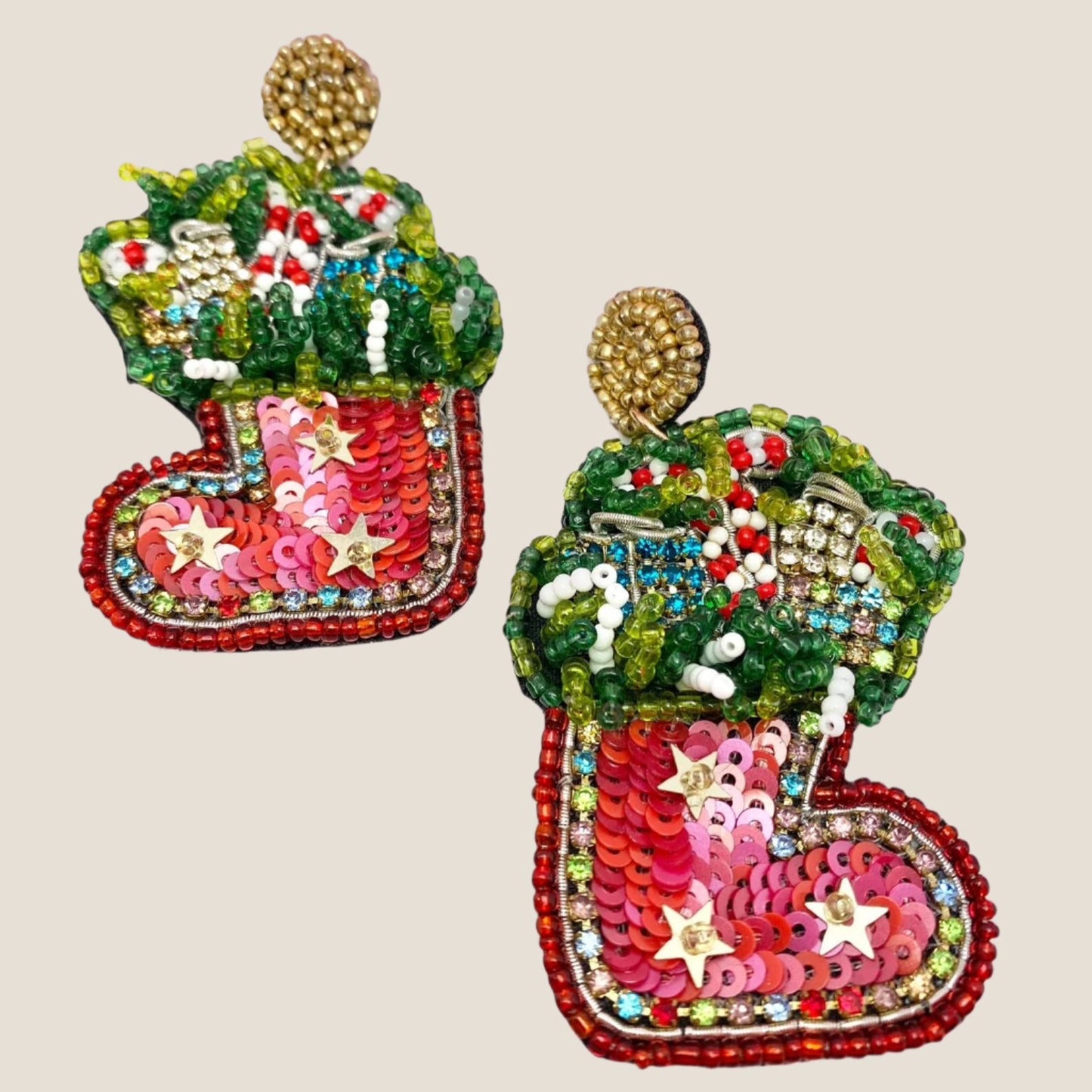 Christmas Stocking Earrings