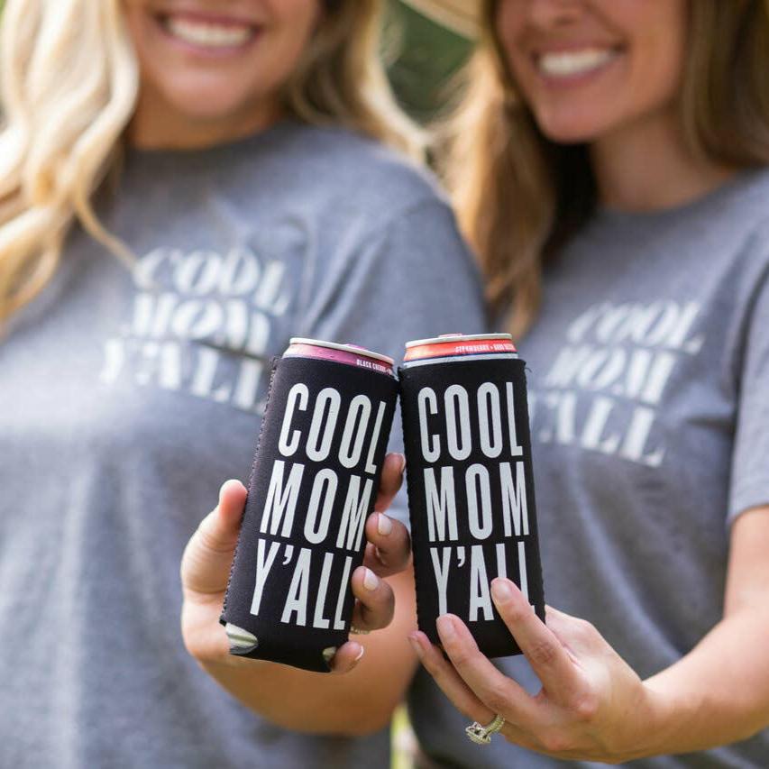 Cool Mom Y'all - Slim Koozie